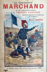 Okładka historii misji Marchand w Afryce autorstwa Michela Morphy